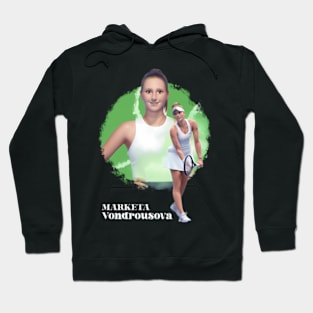 Marketa Vondrousova Cartoon Anime Hoodie